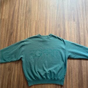 Vintage esprit green crew neck sweatshirt